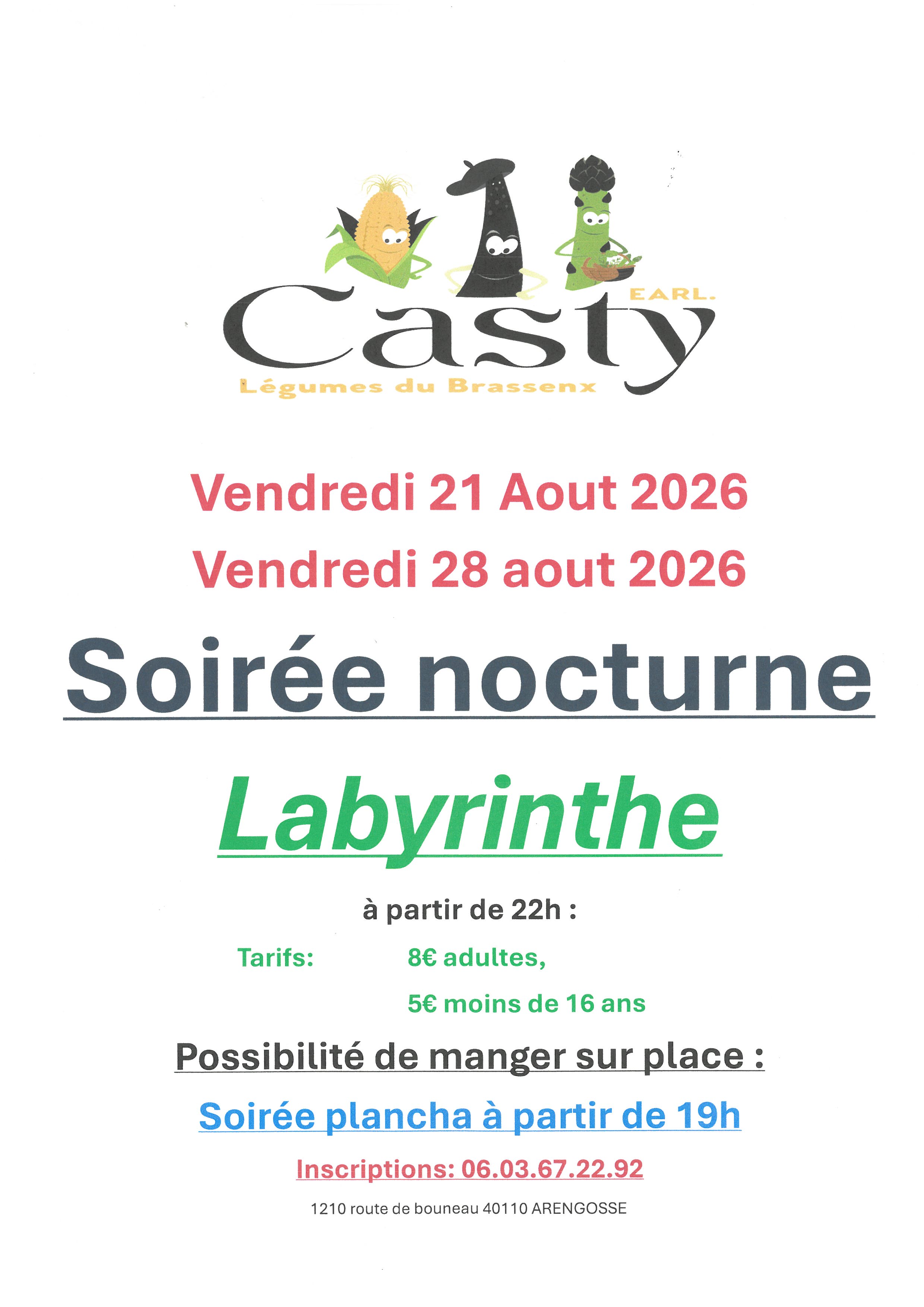 Visuel évènement