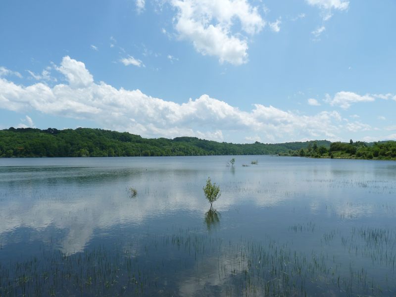 Lembeye : le chemin des lacs à VTT