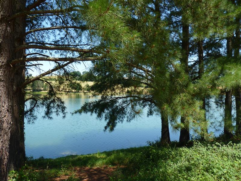 SERRES-CASTET : tour du lac