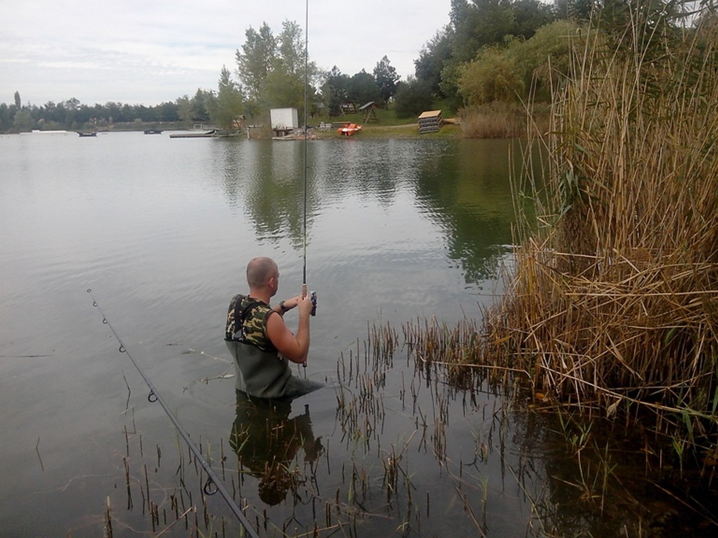 Pêche du Lac de Sames