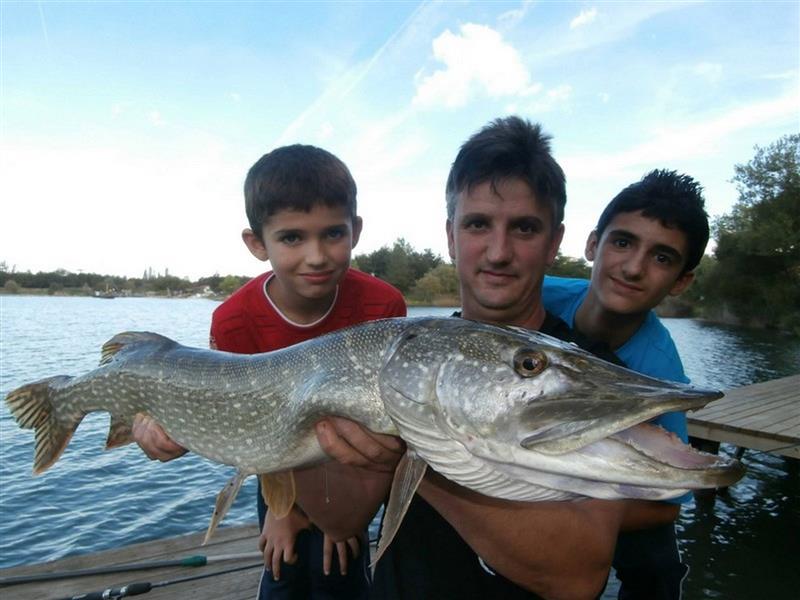 Pêche du Lac de Sames
