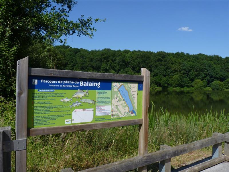 Navailles-Angos : tour du lac du Balaing (petite boucle)