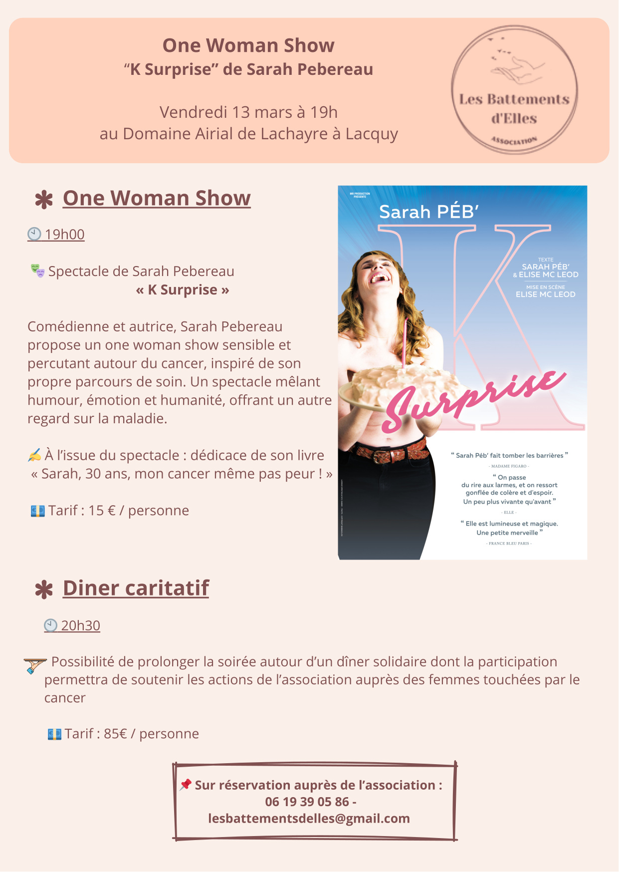 Spectacle : K Surprise