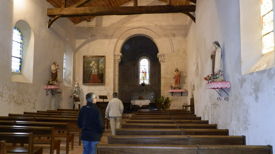JEP : Visite guidée de l'église St Pierre de Juliac
