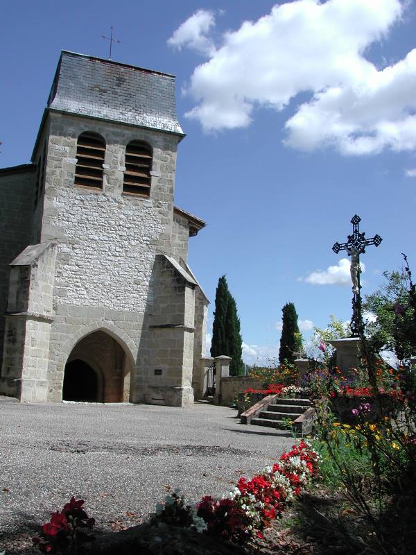 Eglise Notre-Dame de Lamothe d'Ales, Lavergne