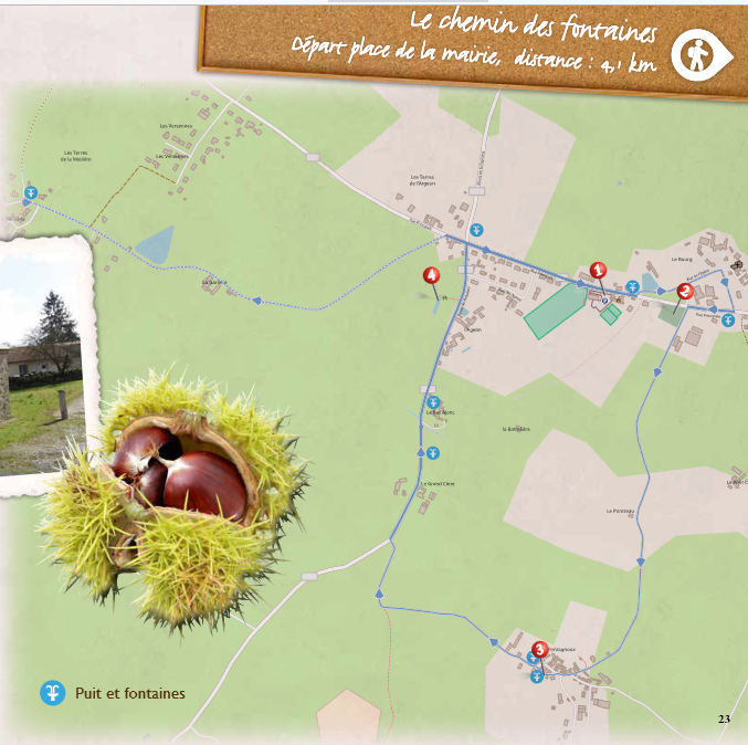 Le chemins des fontaines, La Chapelle-Bertrand