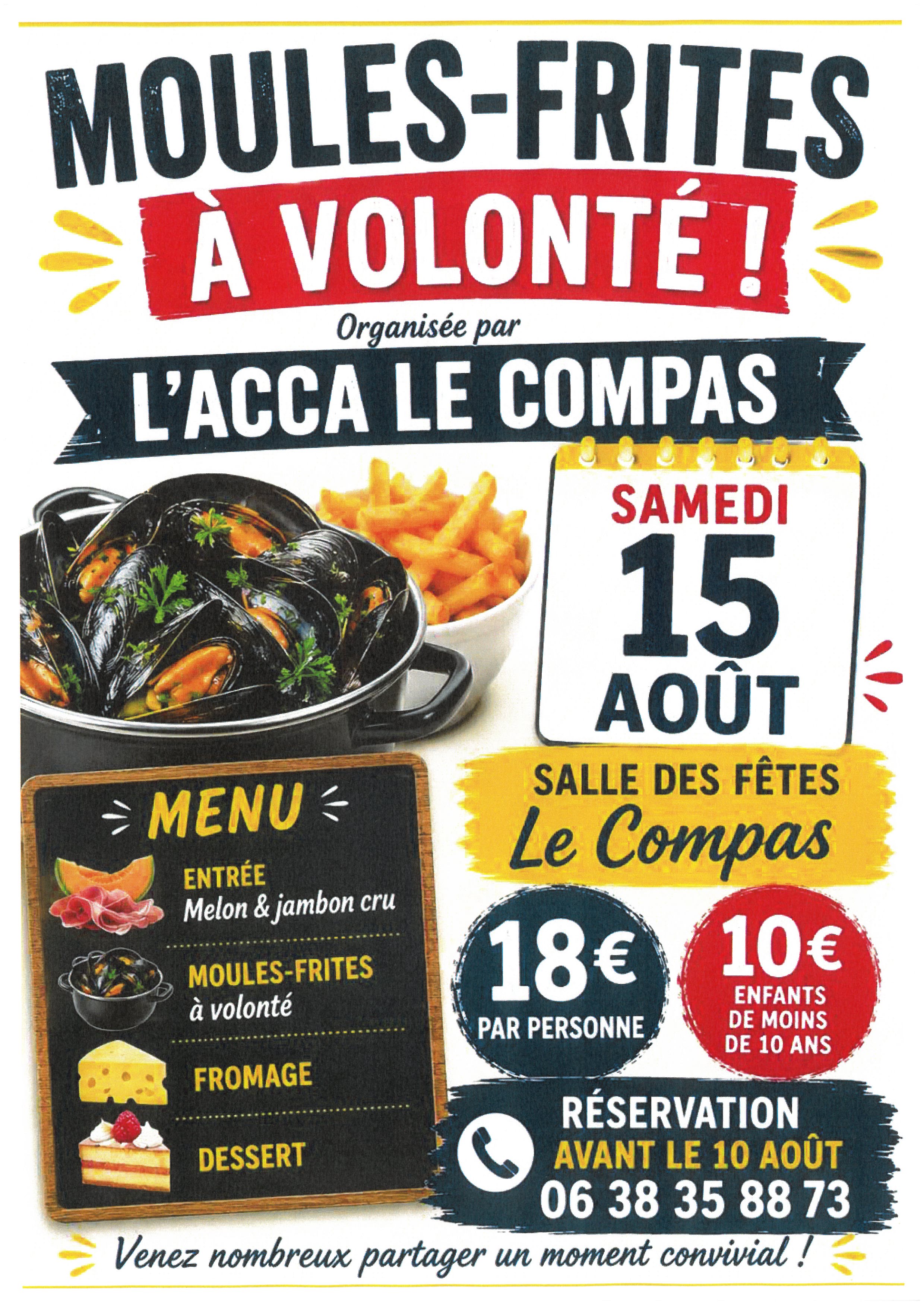 Moules-Frites à volonté