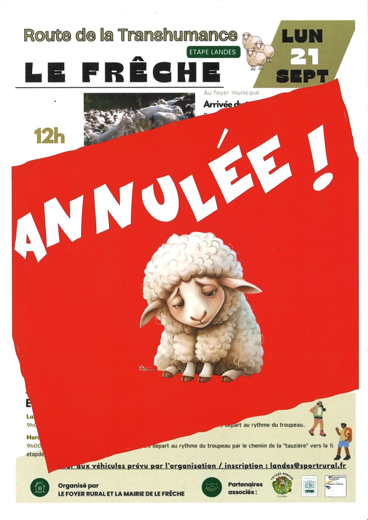 La Route de la Transhumance - ANNULÉE