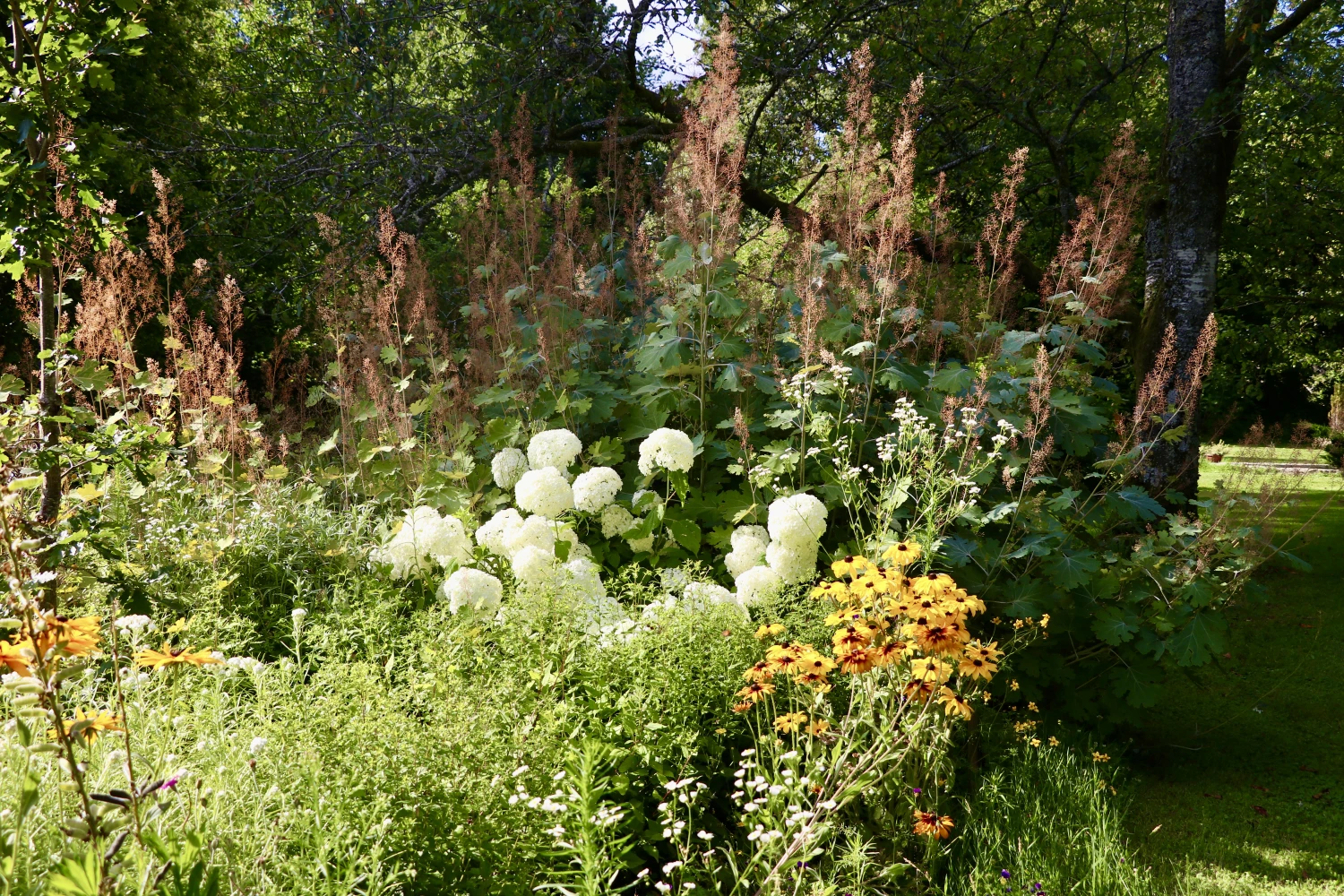 Jardin de Villevaleix, L'Église-aux-Bois