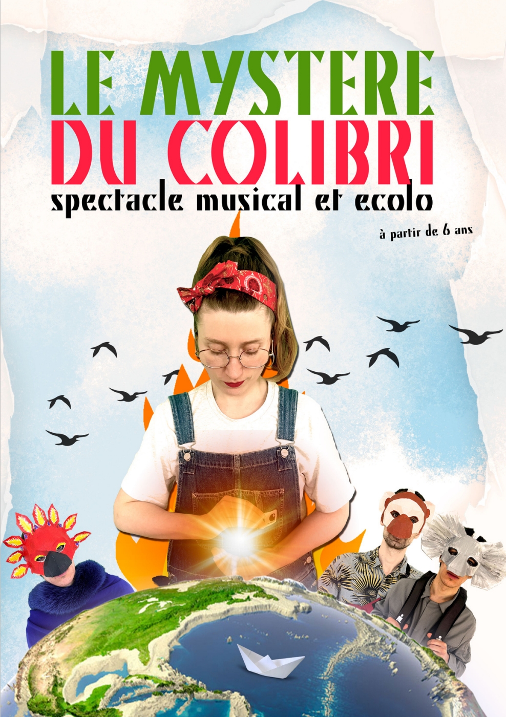 Domaine de Sédières Spectacle jeune public : Le Mystère du Colibri — visuel événement