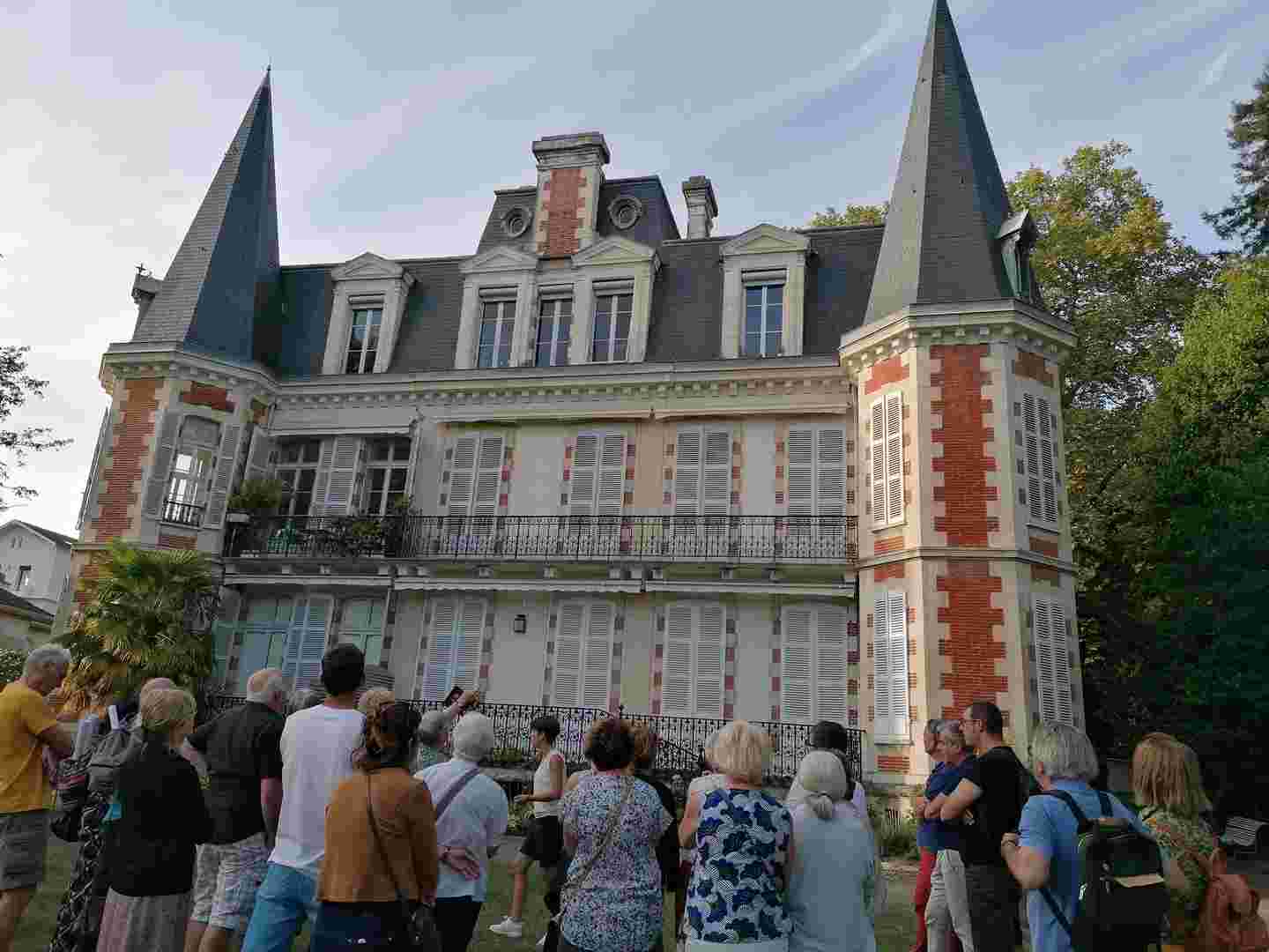 Le quartier du stade nautique et ses villas