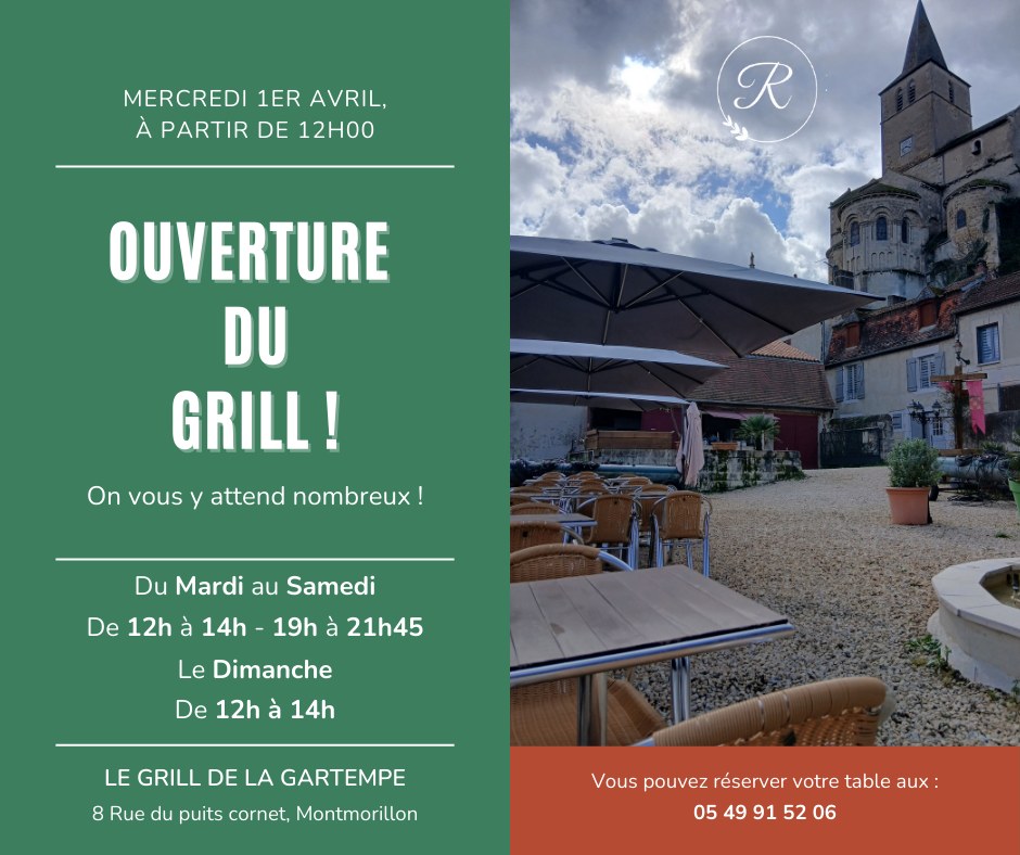 Le Grill de la Gartempe