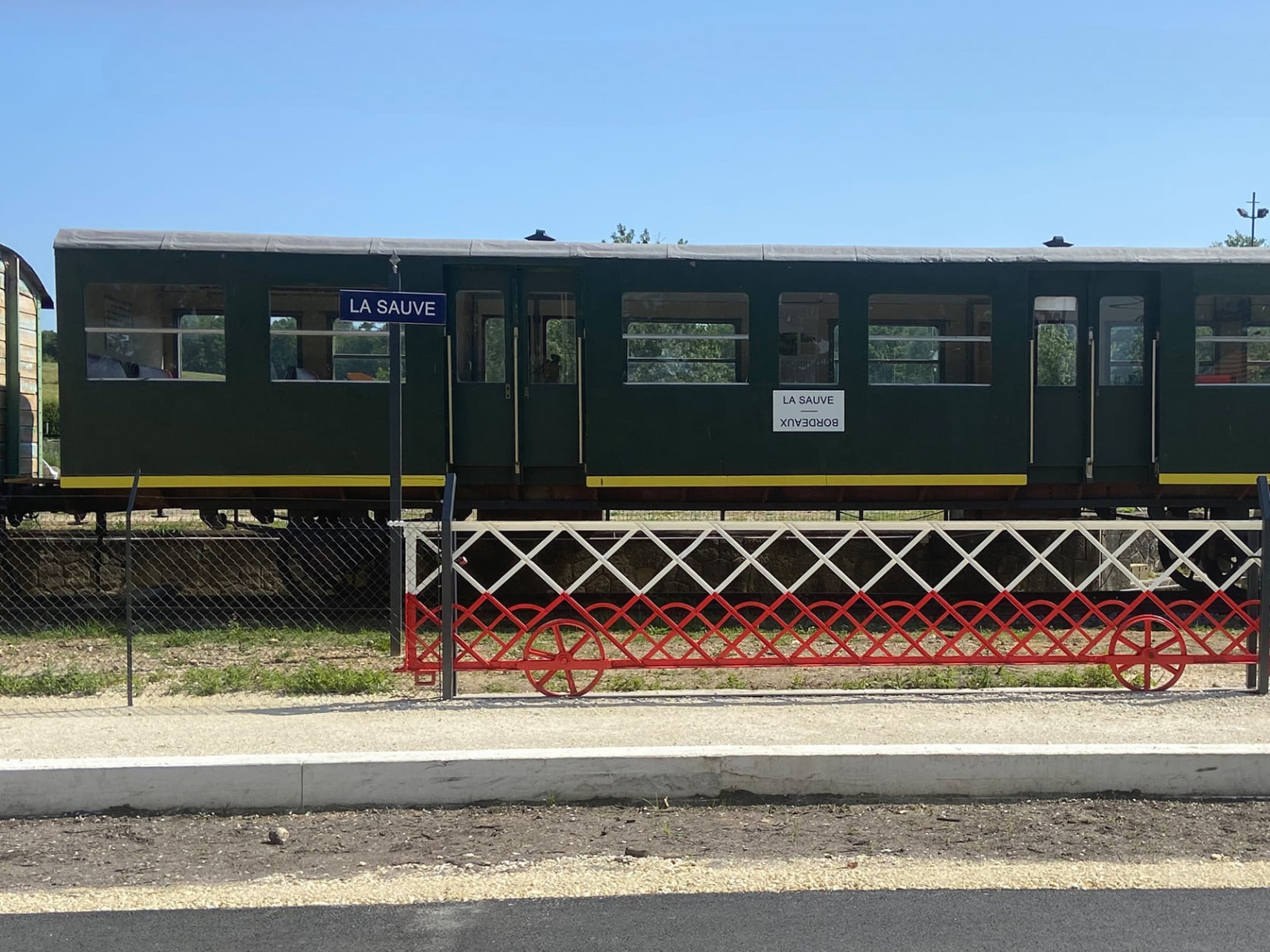 Le train de La Sauve