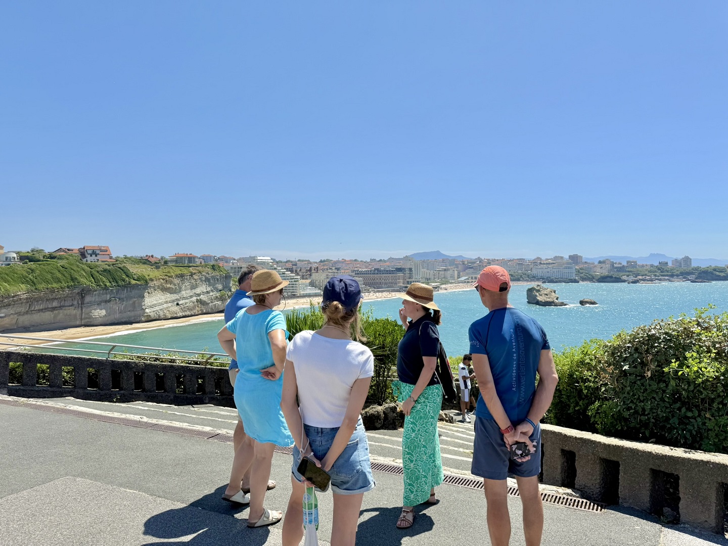 Biarritz depuis le Phare : lecture de paysage – visite Flash