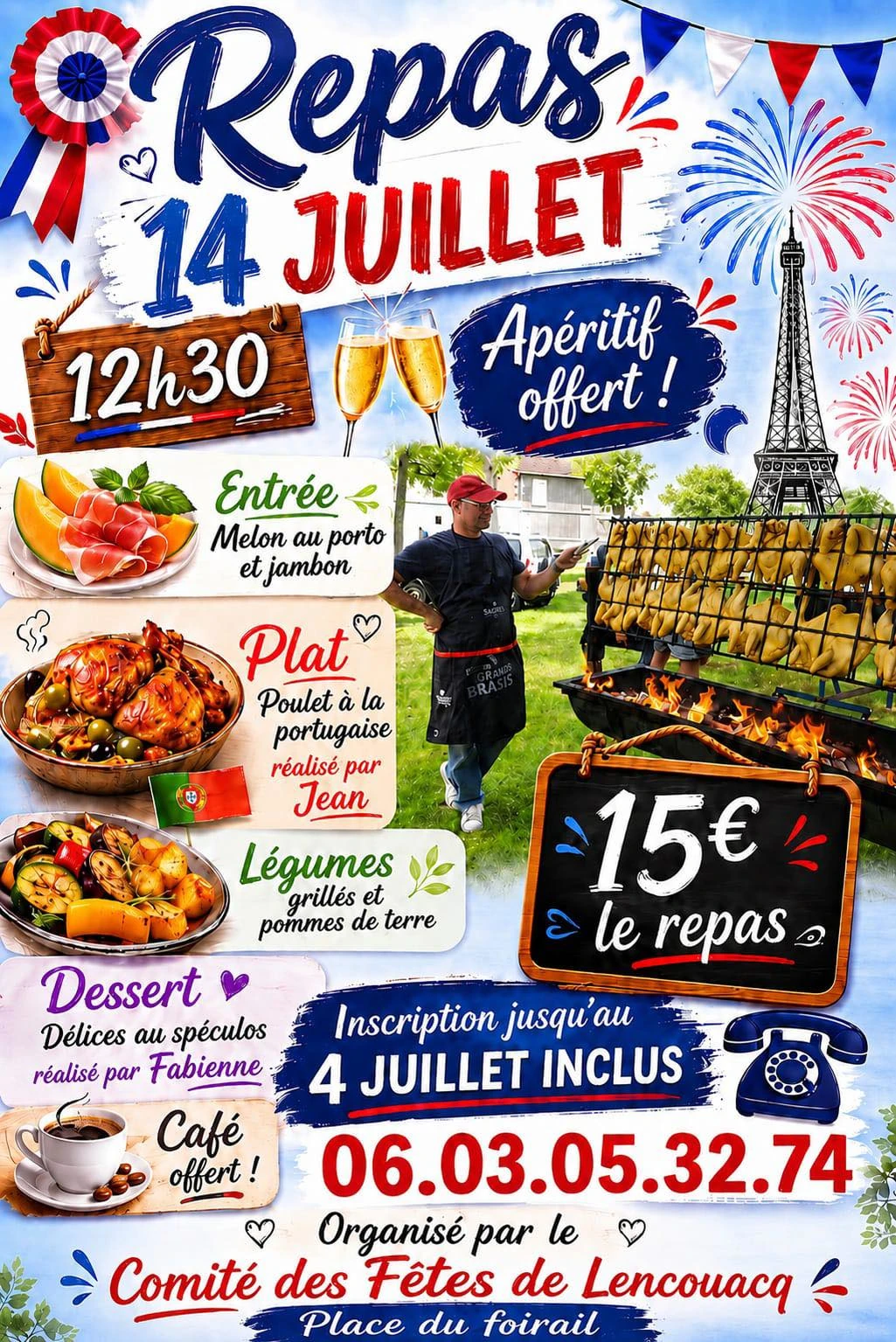 Repas du 14 Juillet