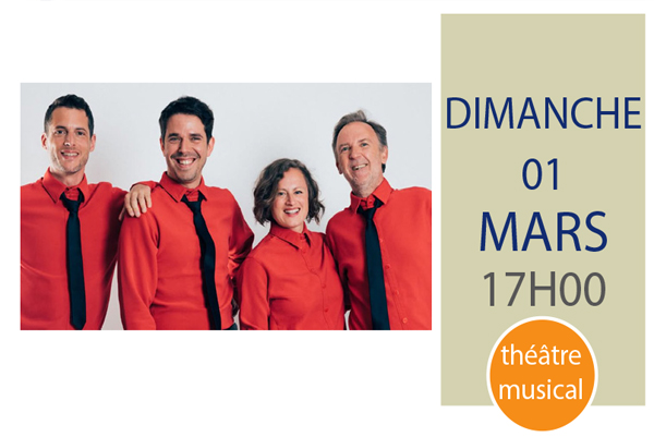 Festival L'Emoi des Mots Théâtre "Les Goguettes en trio mais à 4"