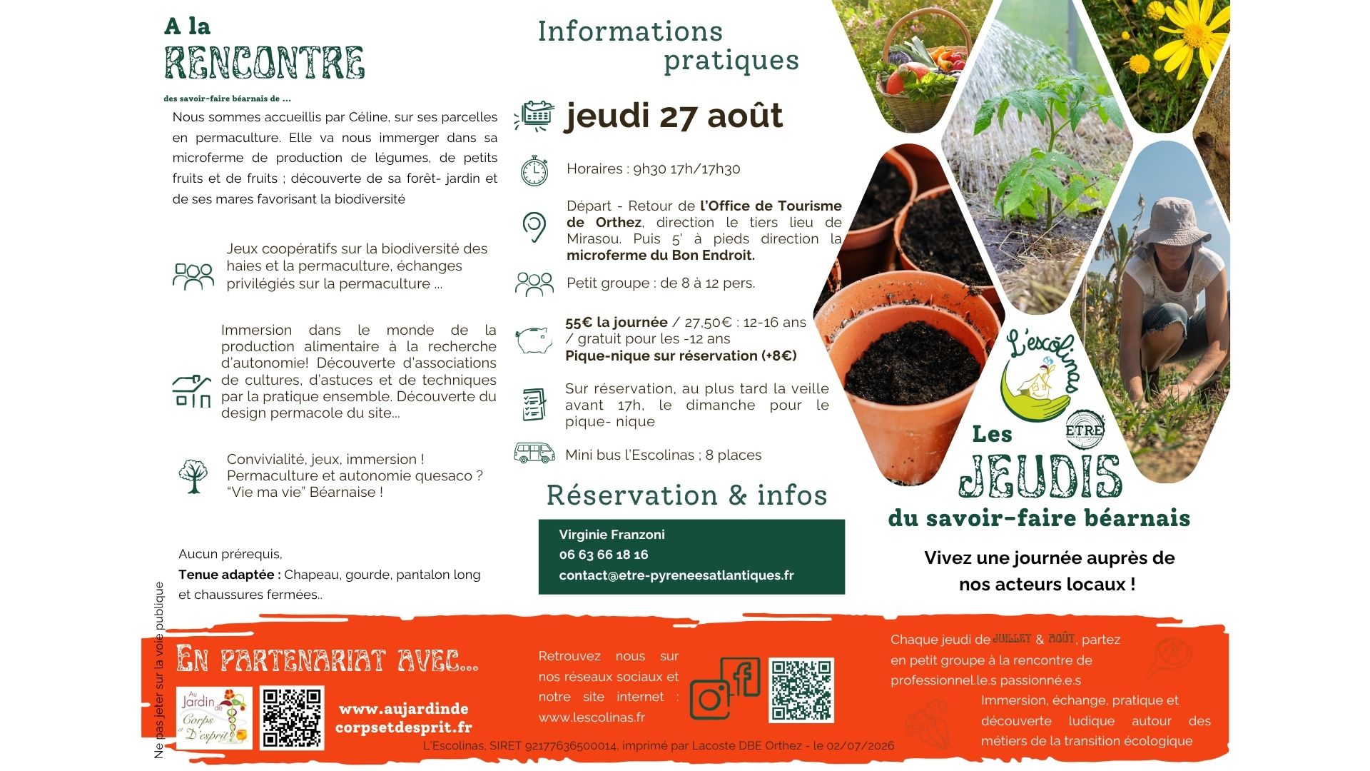 Les Jeudis du savoir-faire béarnais