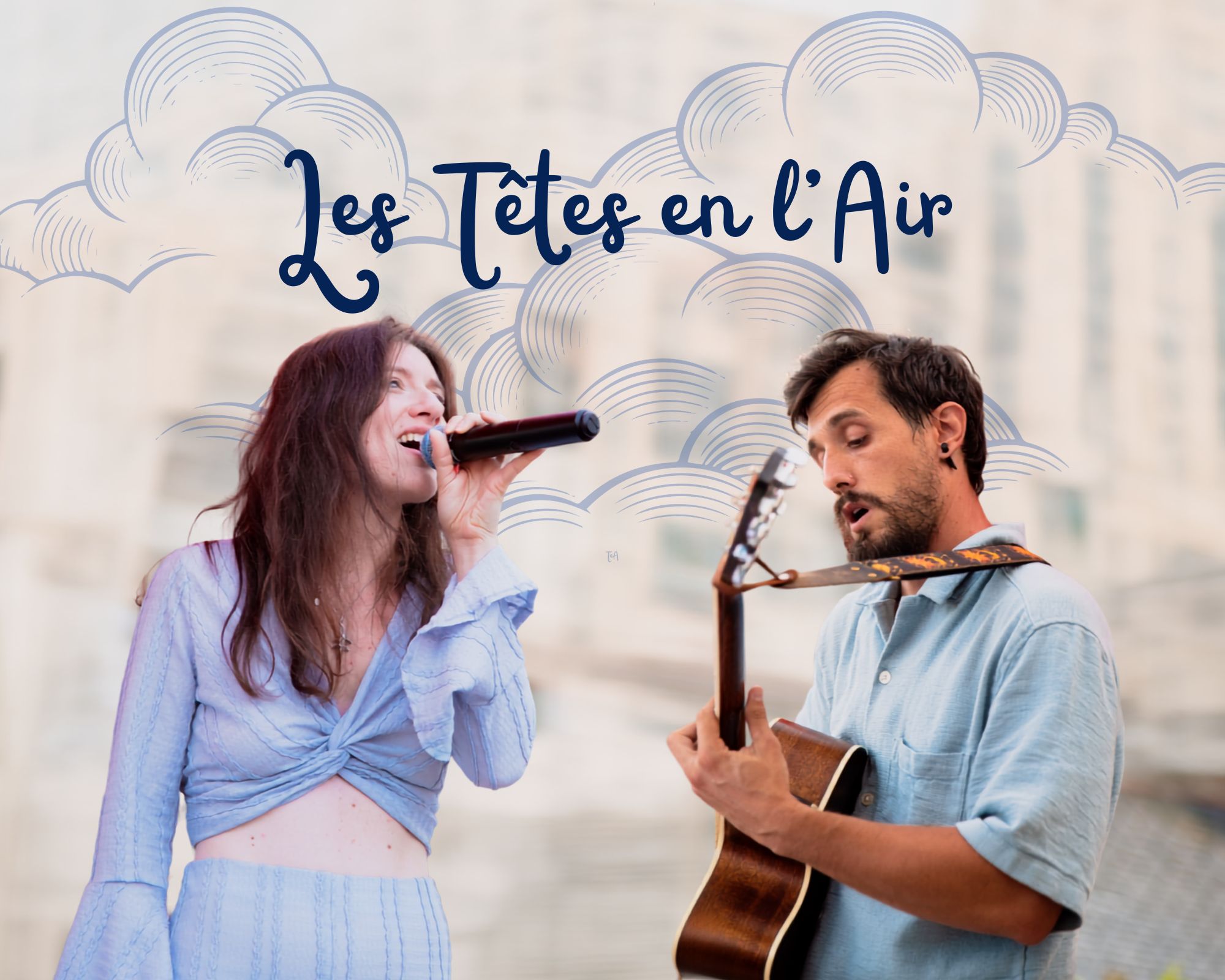 Concert au marché fermier: Les têtes en l'air