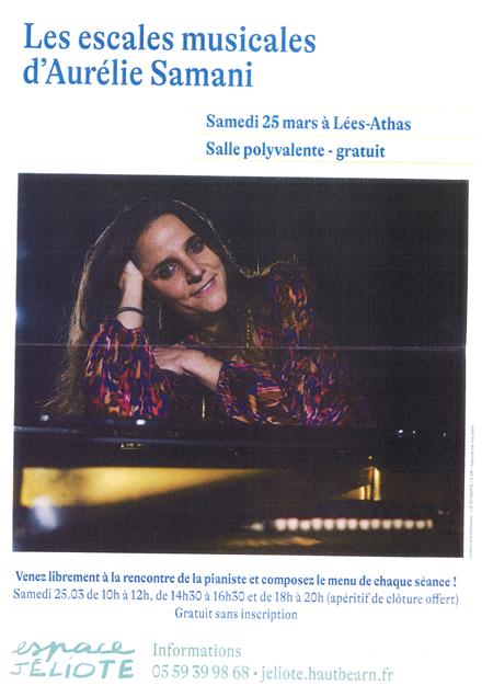 Les escales musicales d'Aurélie Samani Les escales musicales d'Aurélie Samani