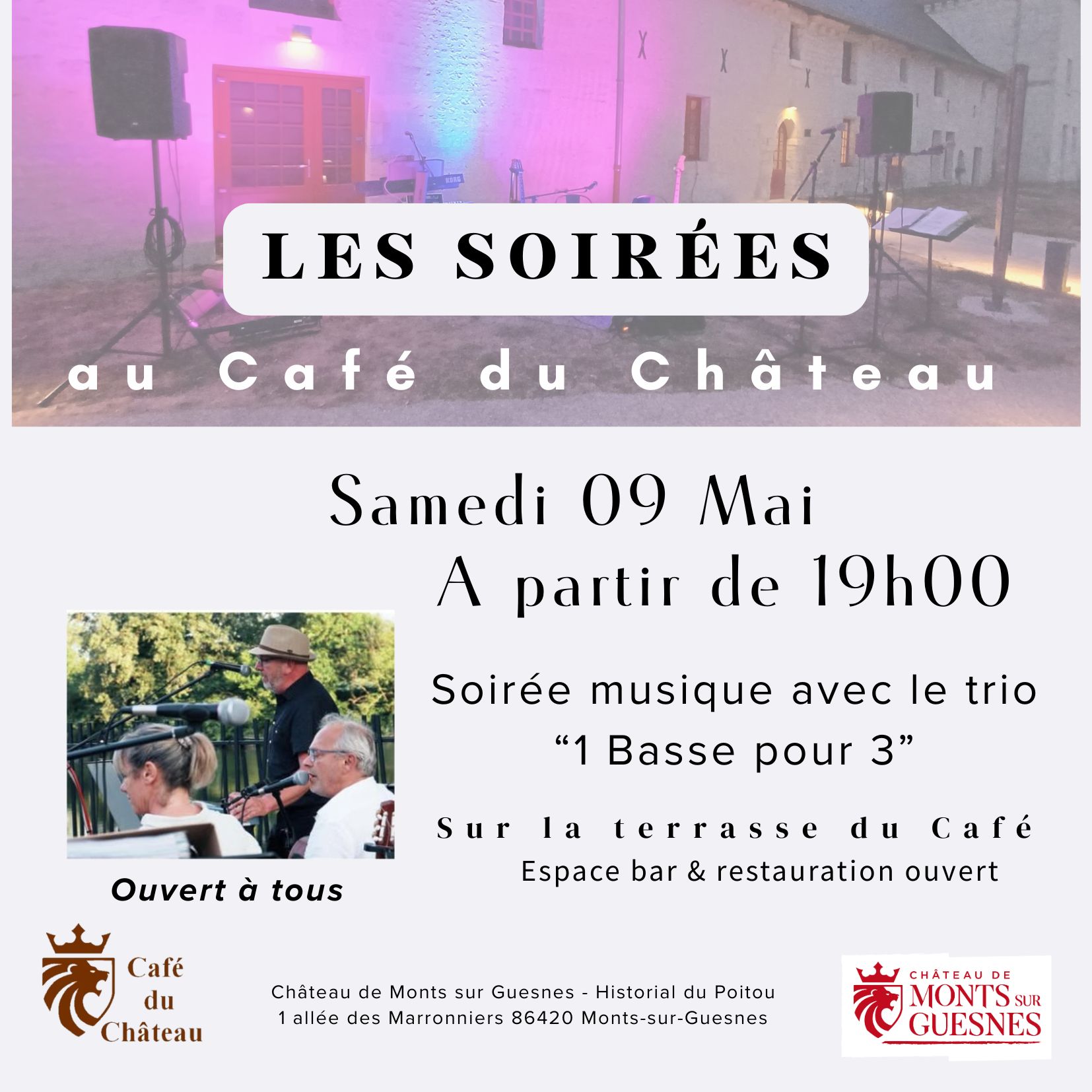 Les soirées au Café du château