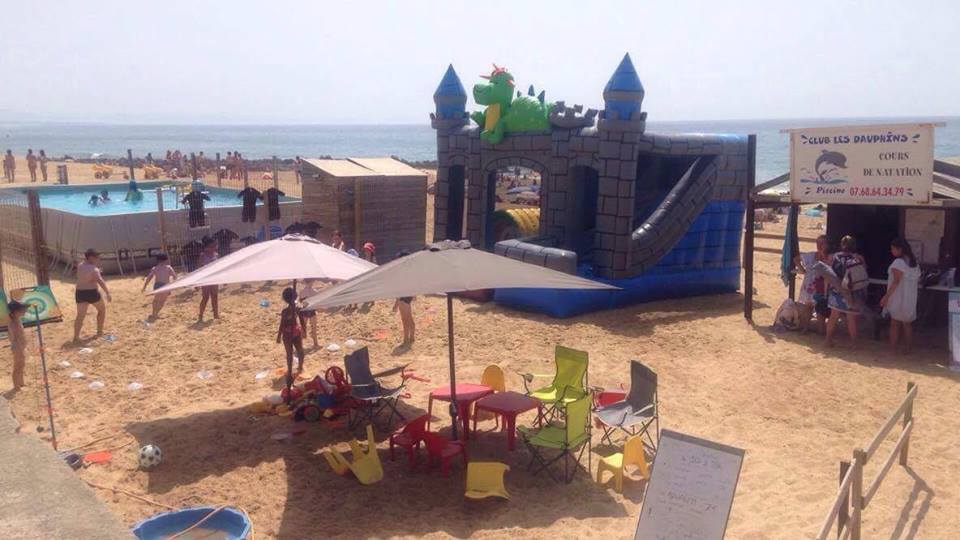 Club de plage des Dauphins Capbreton