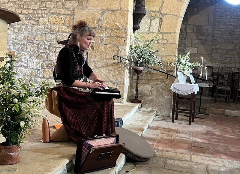 Lily JUNG en concert : Chants d'un monde, Besse - photo 4