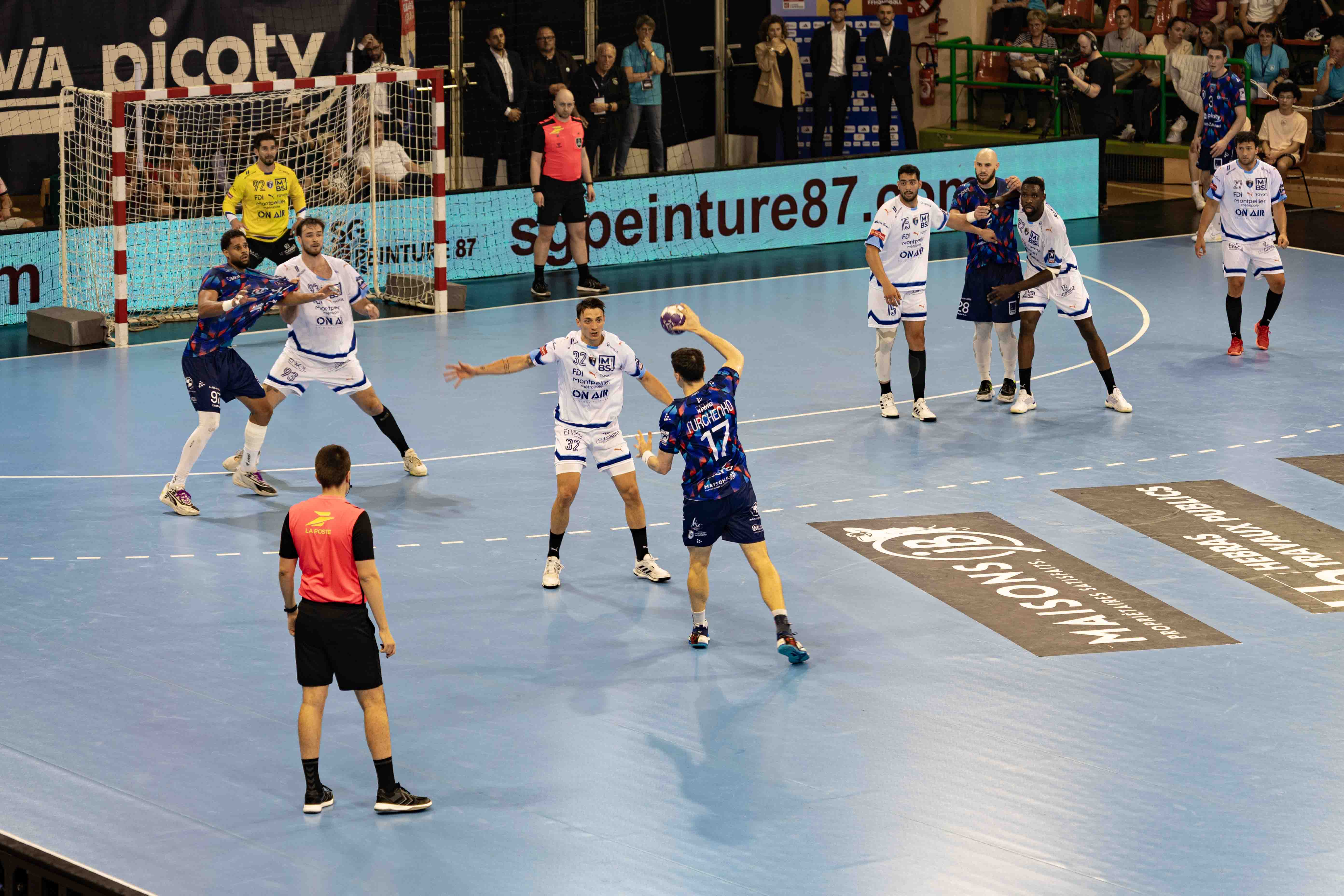 Match de handball Limoges / Chambéry — visuel événement