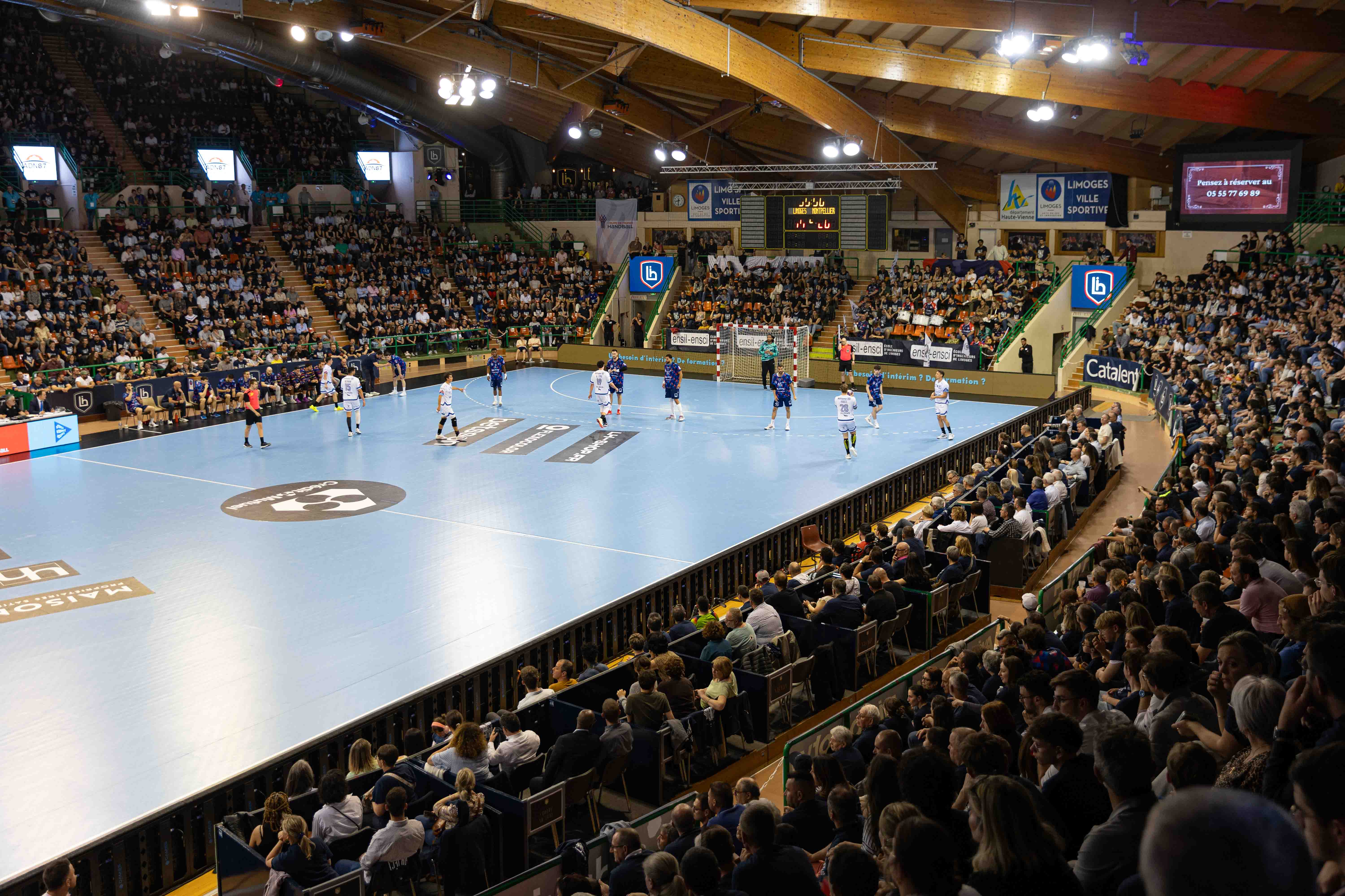 Match de handball Limoges / Cesson