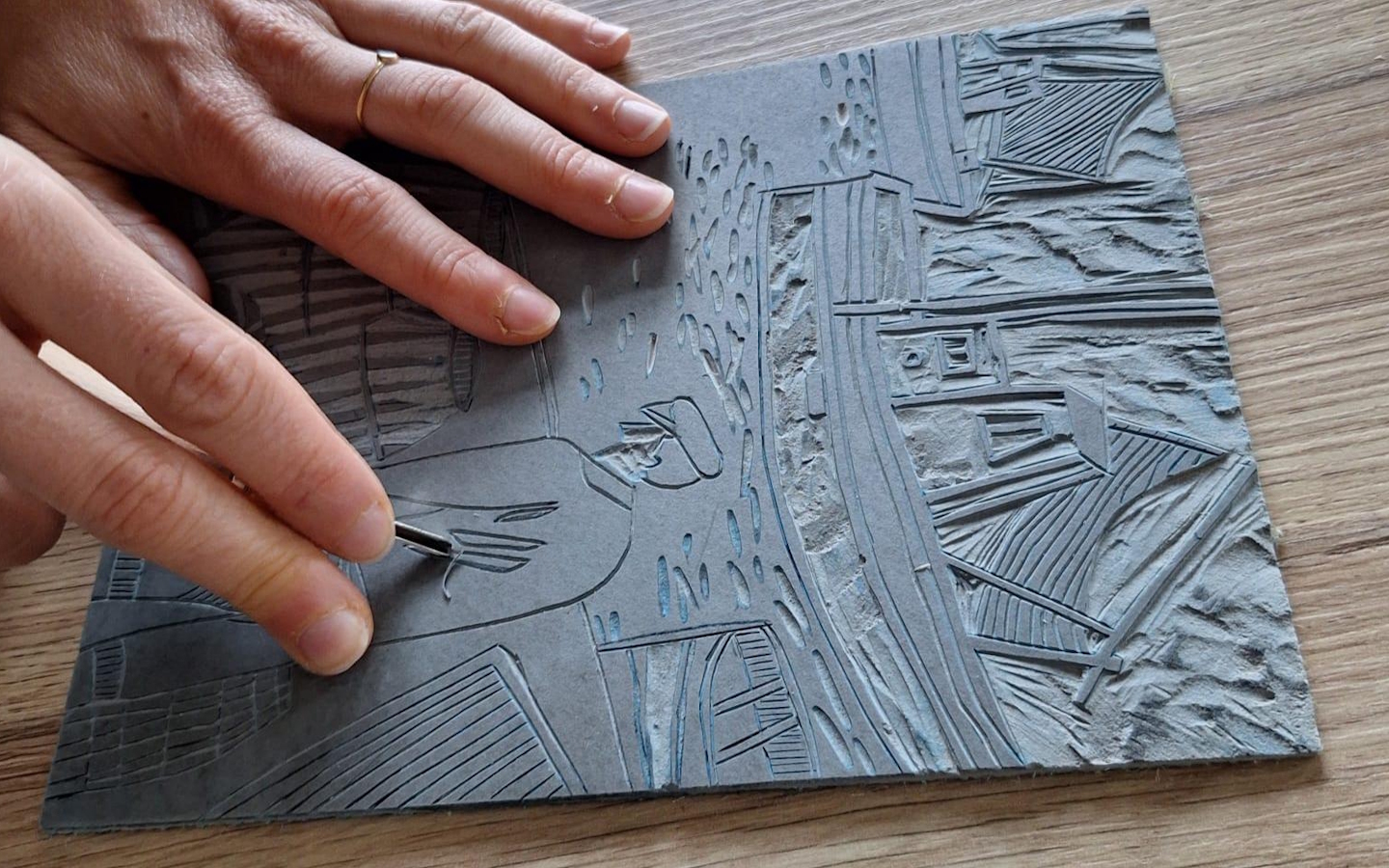 Ateliers Manufacture Pays Basque - Atelier linogravure — visuel événement