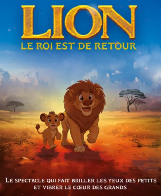 Festival de l'espoir - LION Le Roi est de Retour spectacle au profit des récoltes de l'Espoir — visuel événement