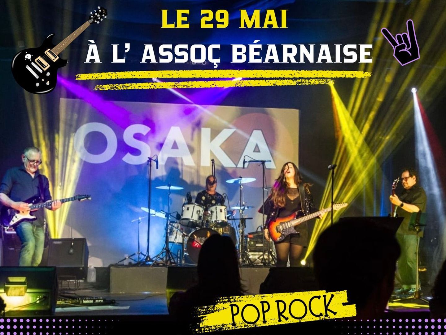 Concert avec Osaka — visuel événement