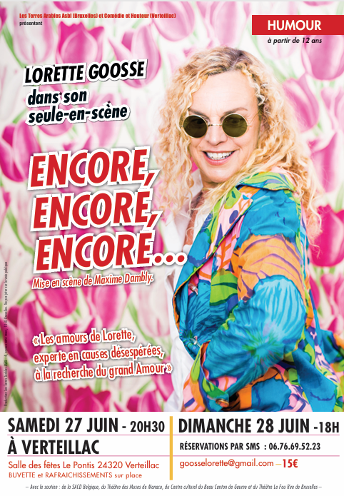 Spectacle d'humour "Encore, encore, encore..."