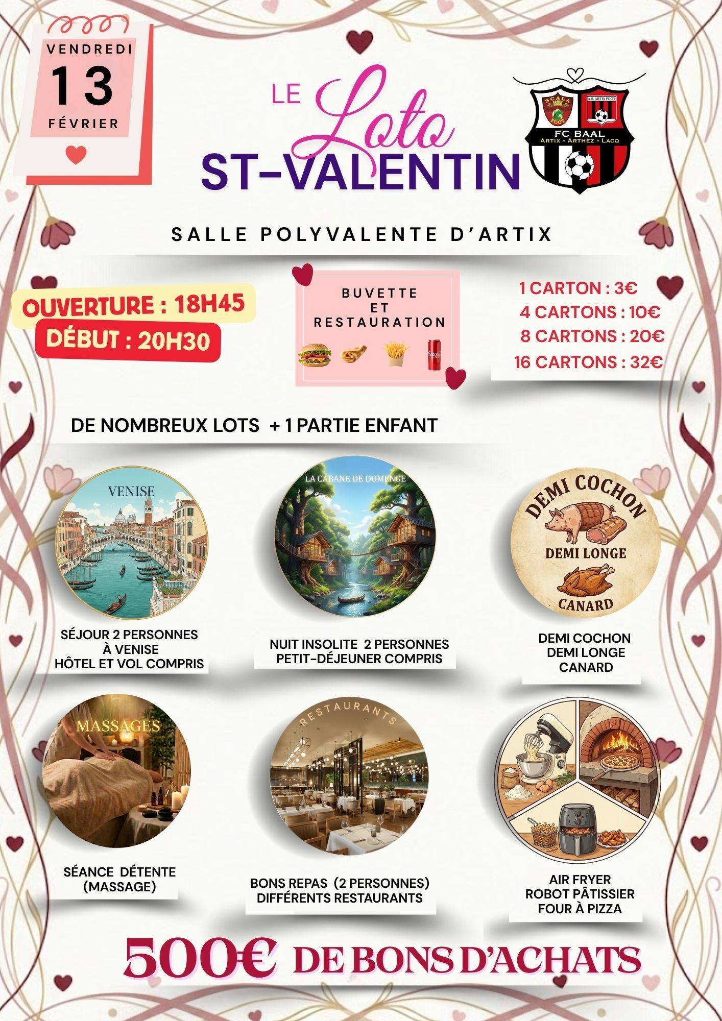 Loto de la St Valentin
