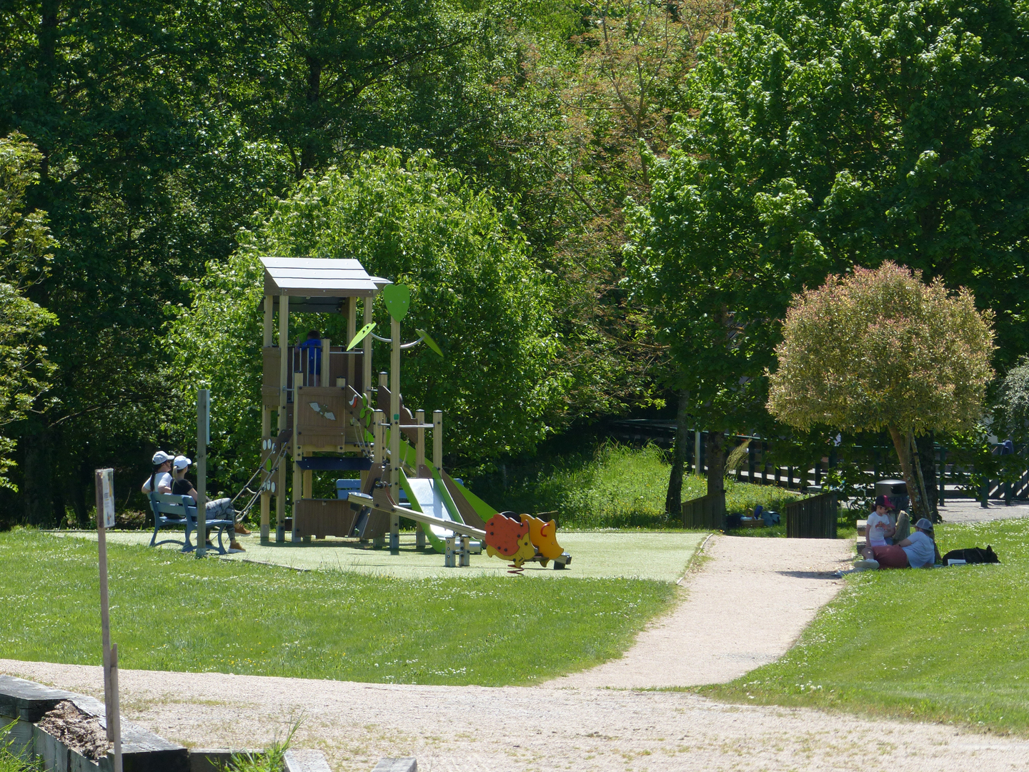 Eslourenties-Daban : le lac du Gabas