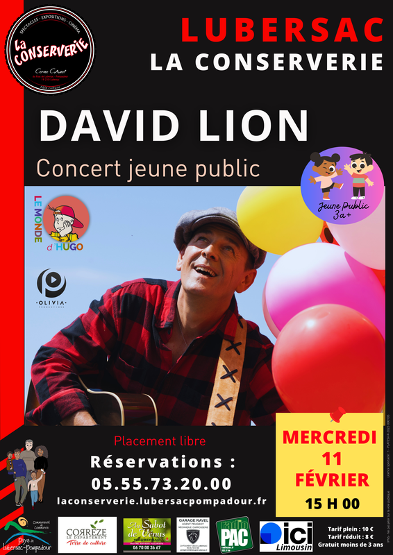 La Conserverie : David LION (spectacle jeunesse)