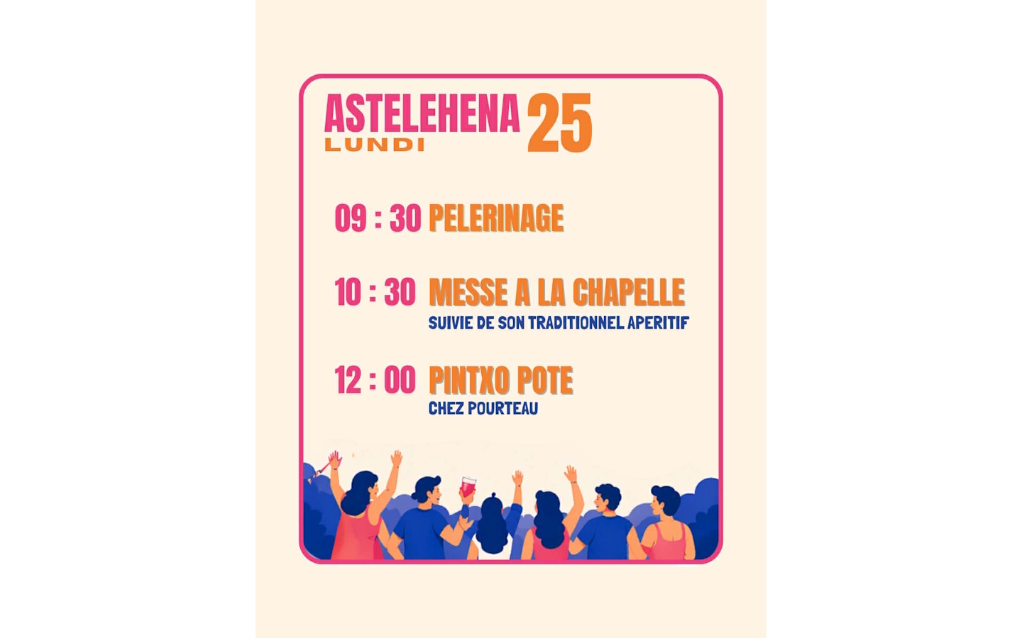 Fêtes du village, Jatxou - photo 3