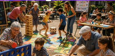Lundi créatif : jeux géants