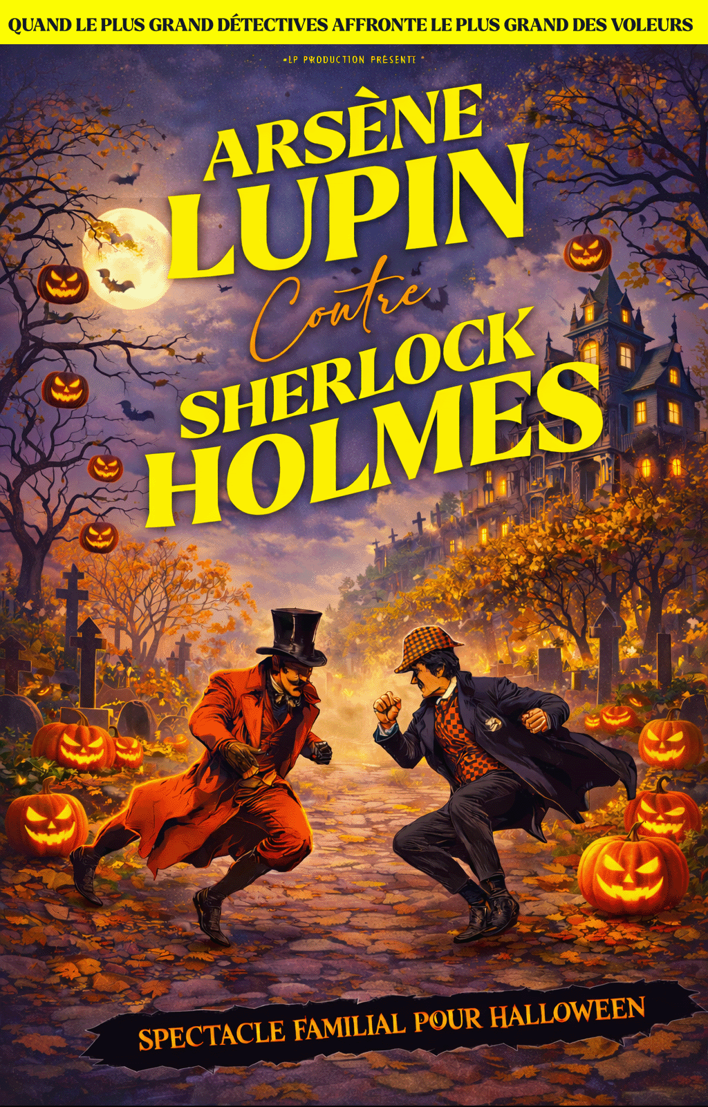 Arsène Lupin contre Sherlock Holmes — visuel événement