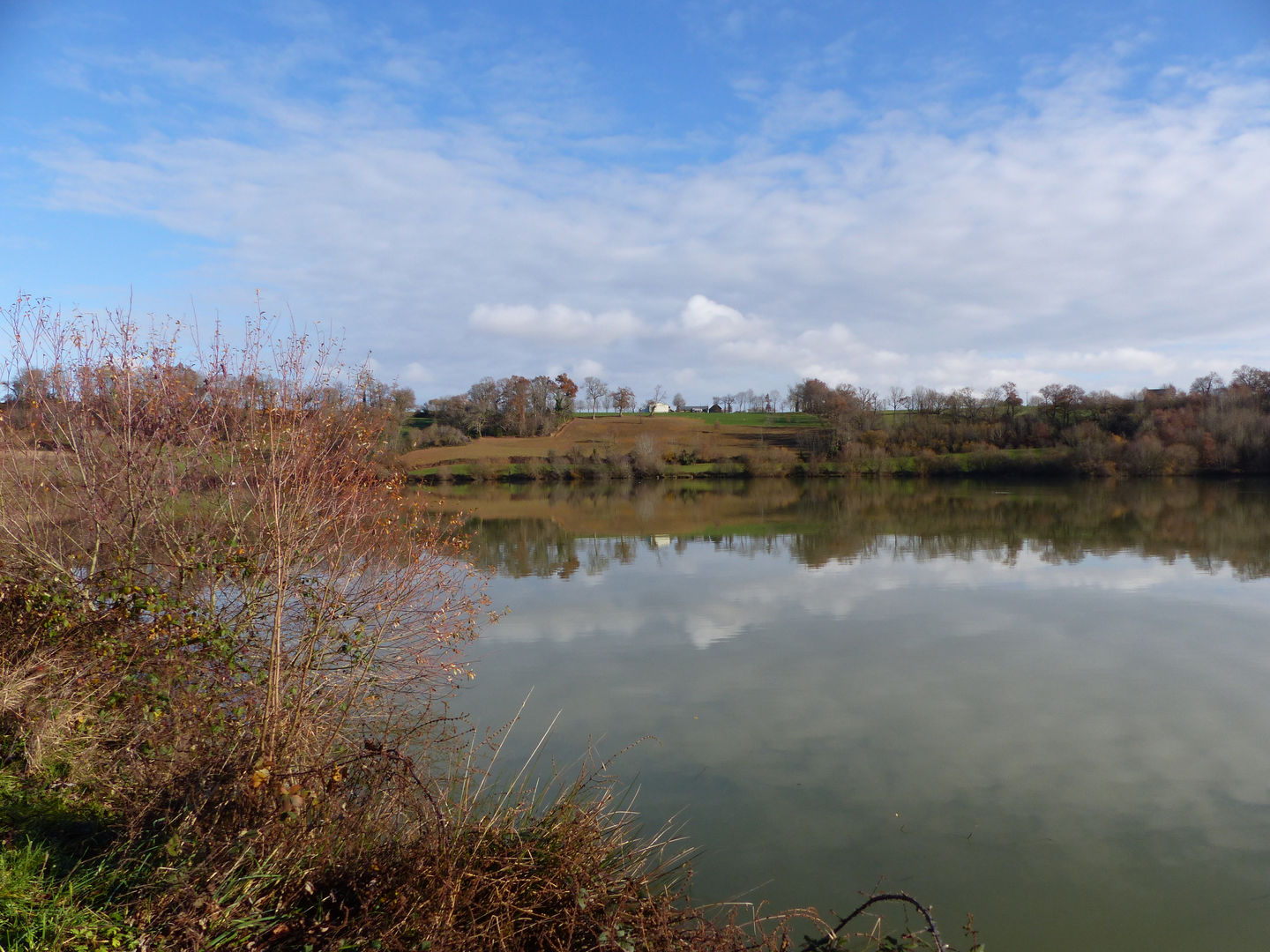 Balade à Roulettes n° 25 Le petit lac du Gabas à Eslourenties-Daban, Eslourenties-Daban