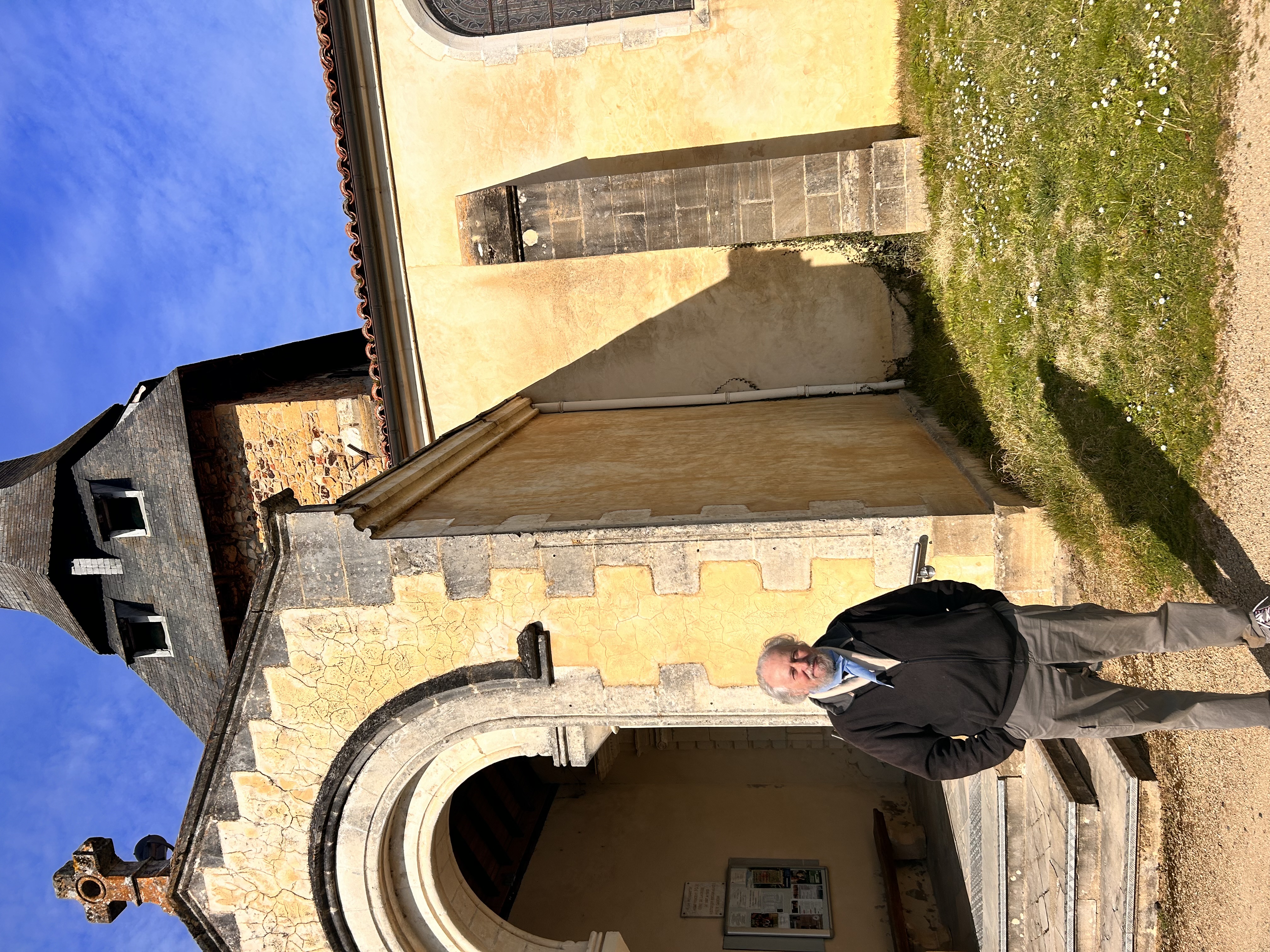 Découverte de l'église Saint-Jacques de Laurède avec Bernard, Laurède