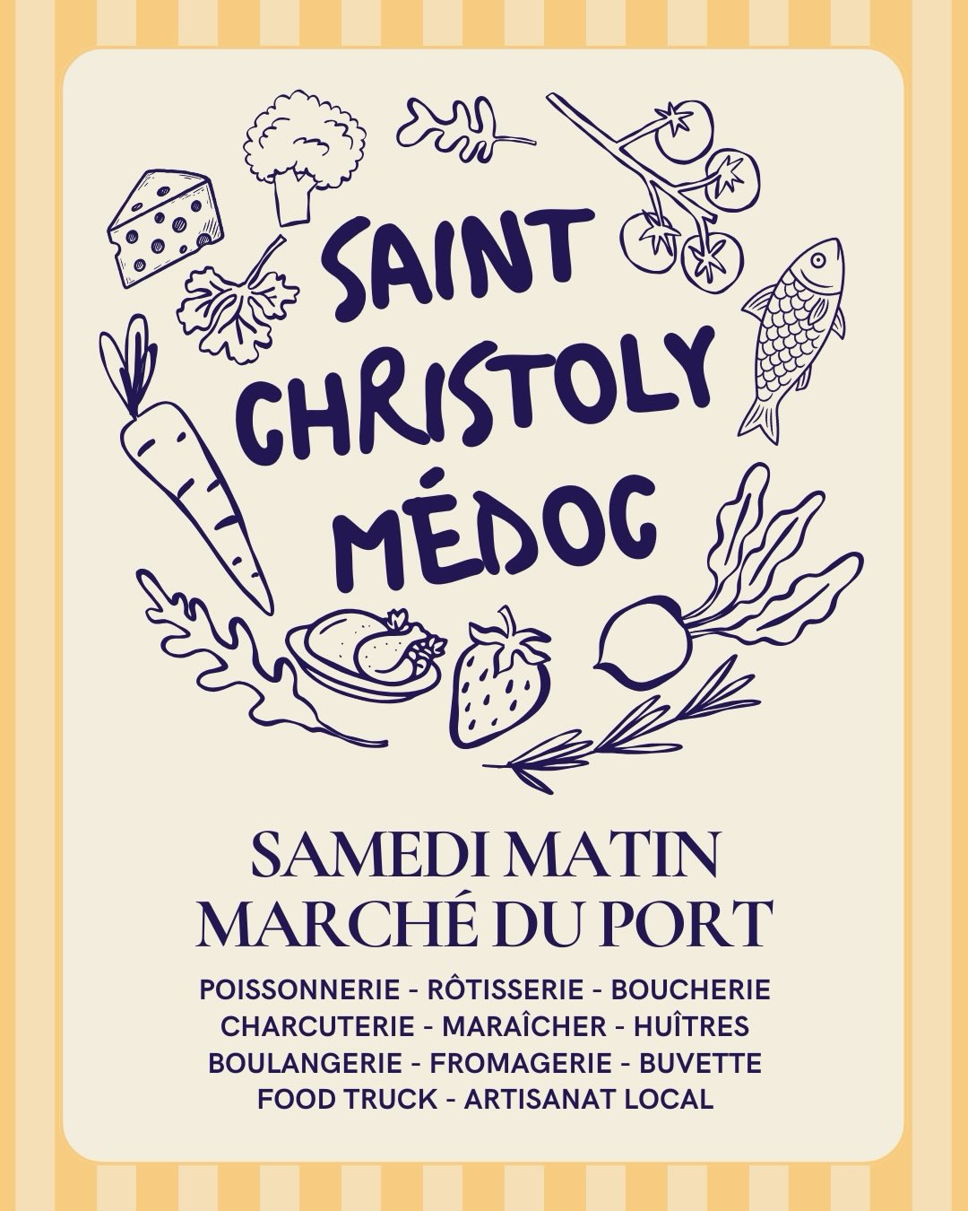 Marché de pays à Saint-Christoly-Médoc — visuel événement