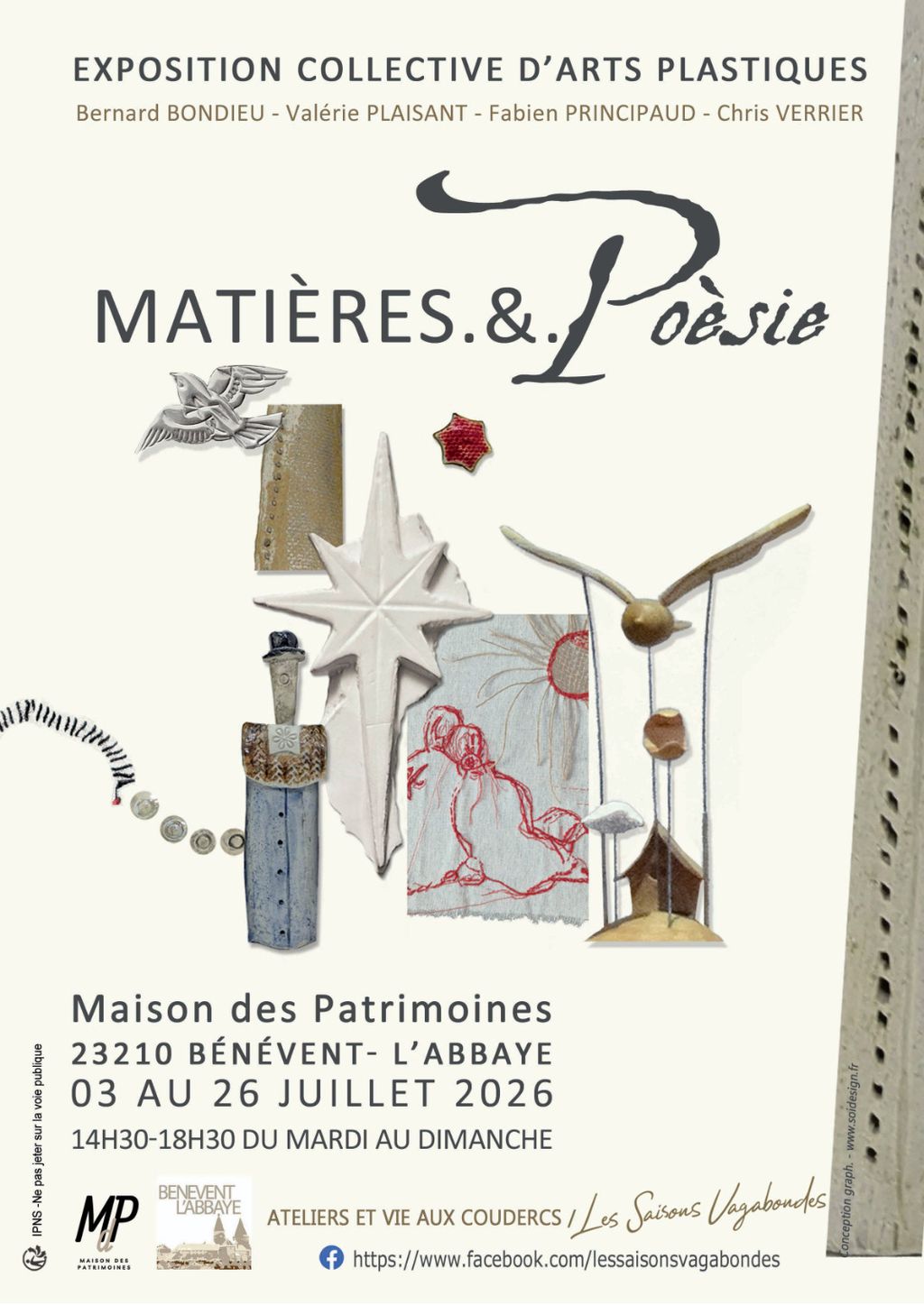 Exposition Matières & Poèsie