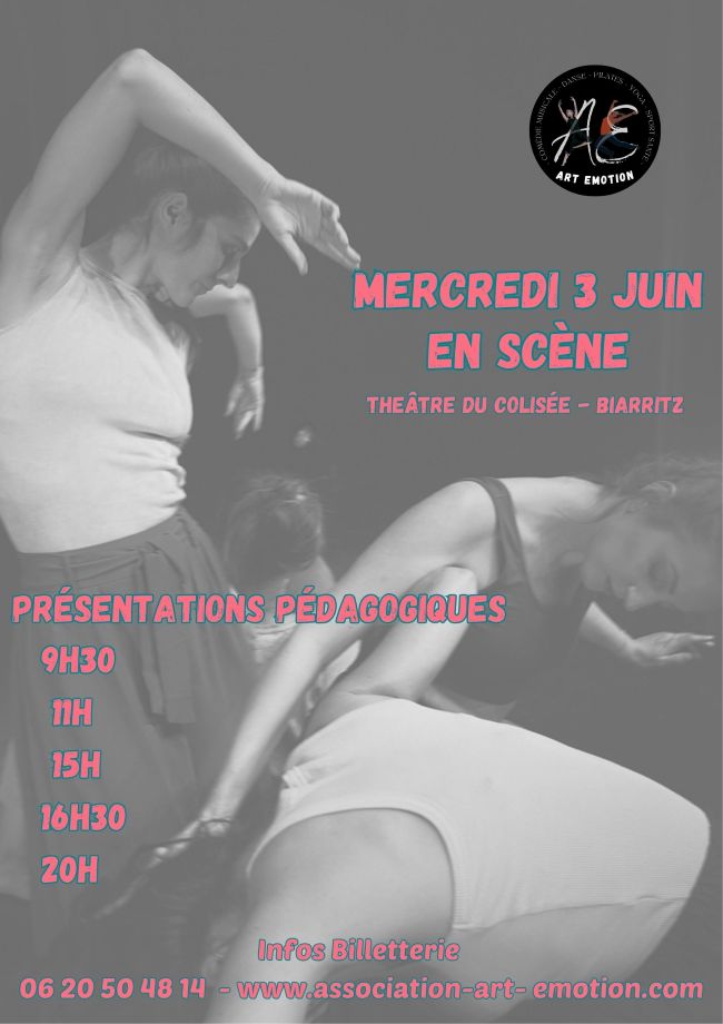 Présentations pédagogiques « EN SCENE » — visuel événement