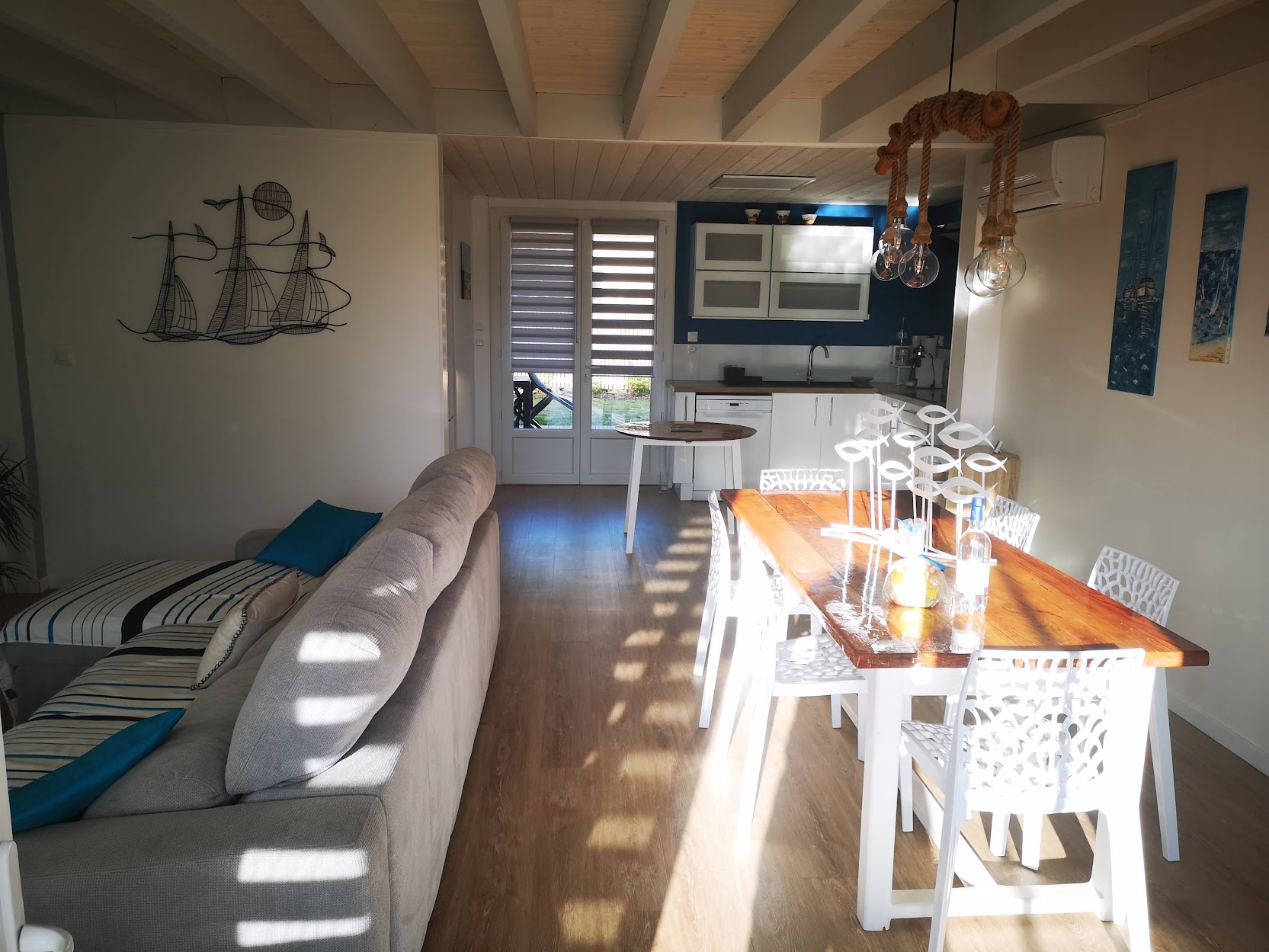 Gite de l'Estey - Maison cosy rénovée, max 9 pers, à 800m à pied du Lac de Sanguinet - SPA & Vélos, Sanguinet