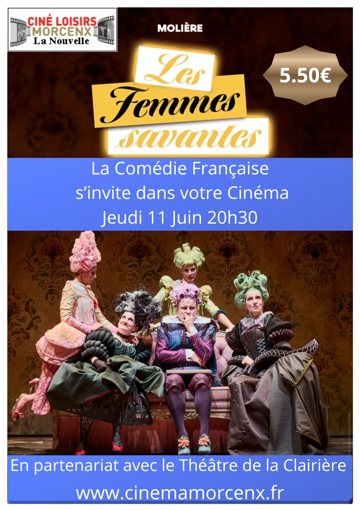 Les femmes savantes — visuel événement