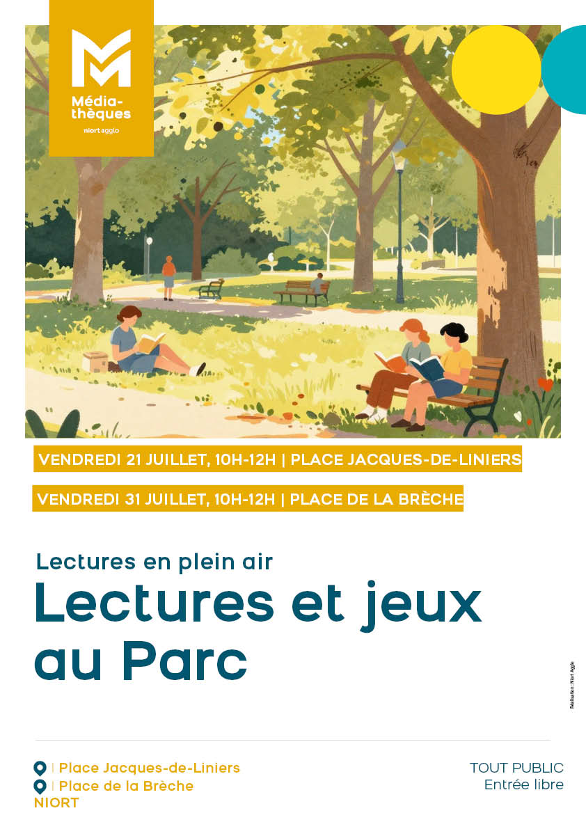 Lectures en plein air à Niort