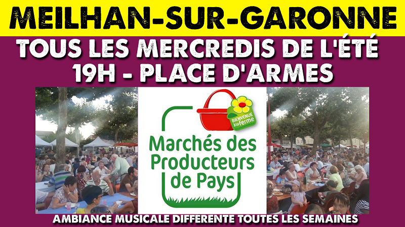 Marché des Producteurs de Pays, Meilhan-sur-Garonne