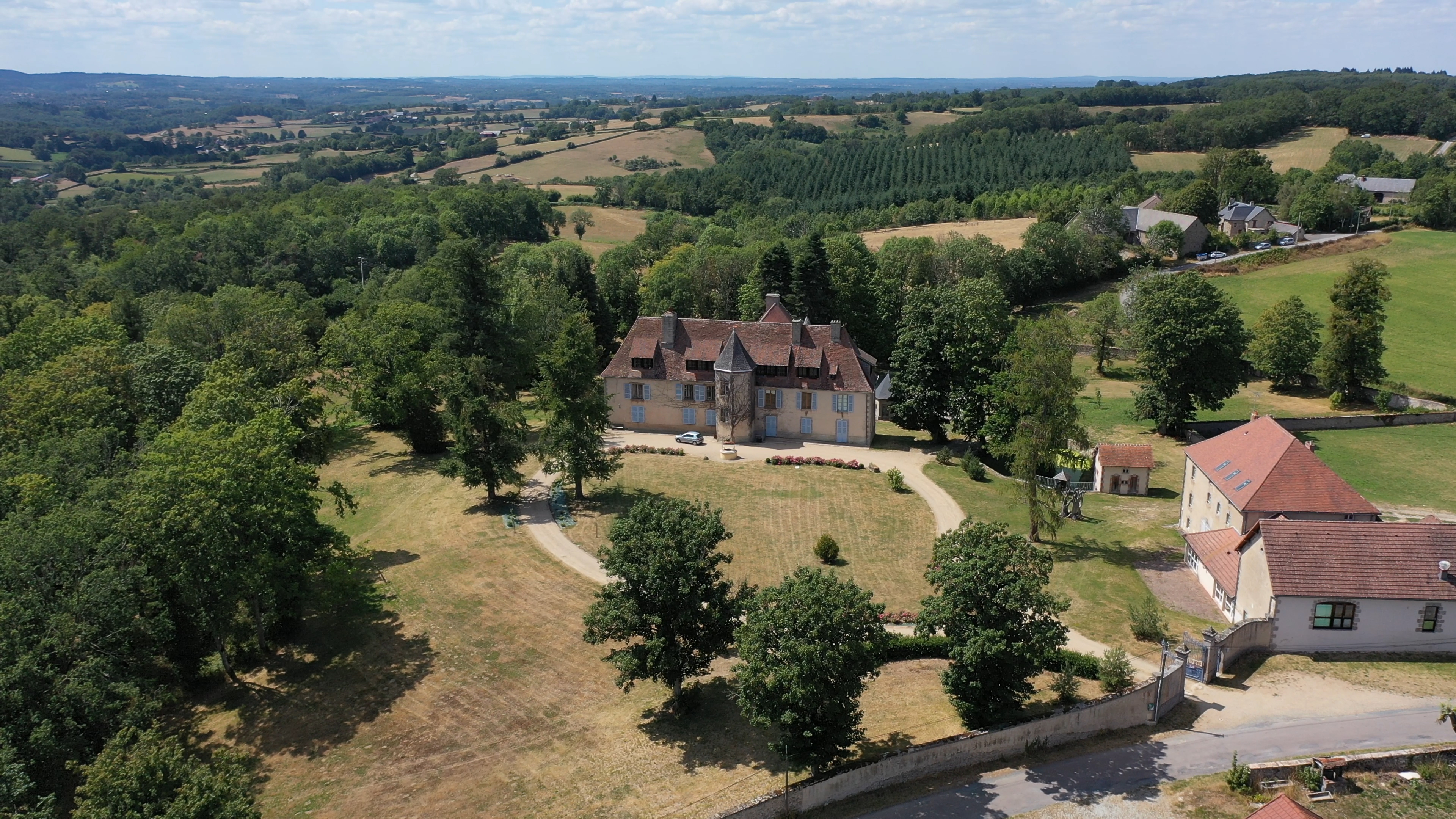 Château des Portes - non ouvert à la visite, Mainsat