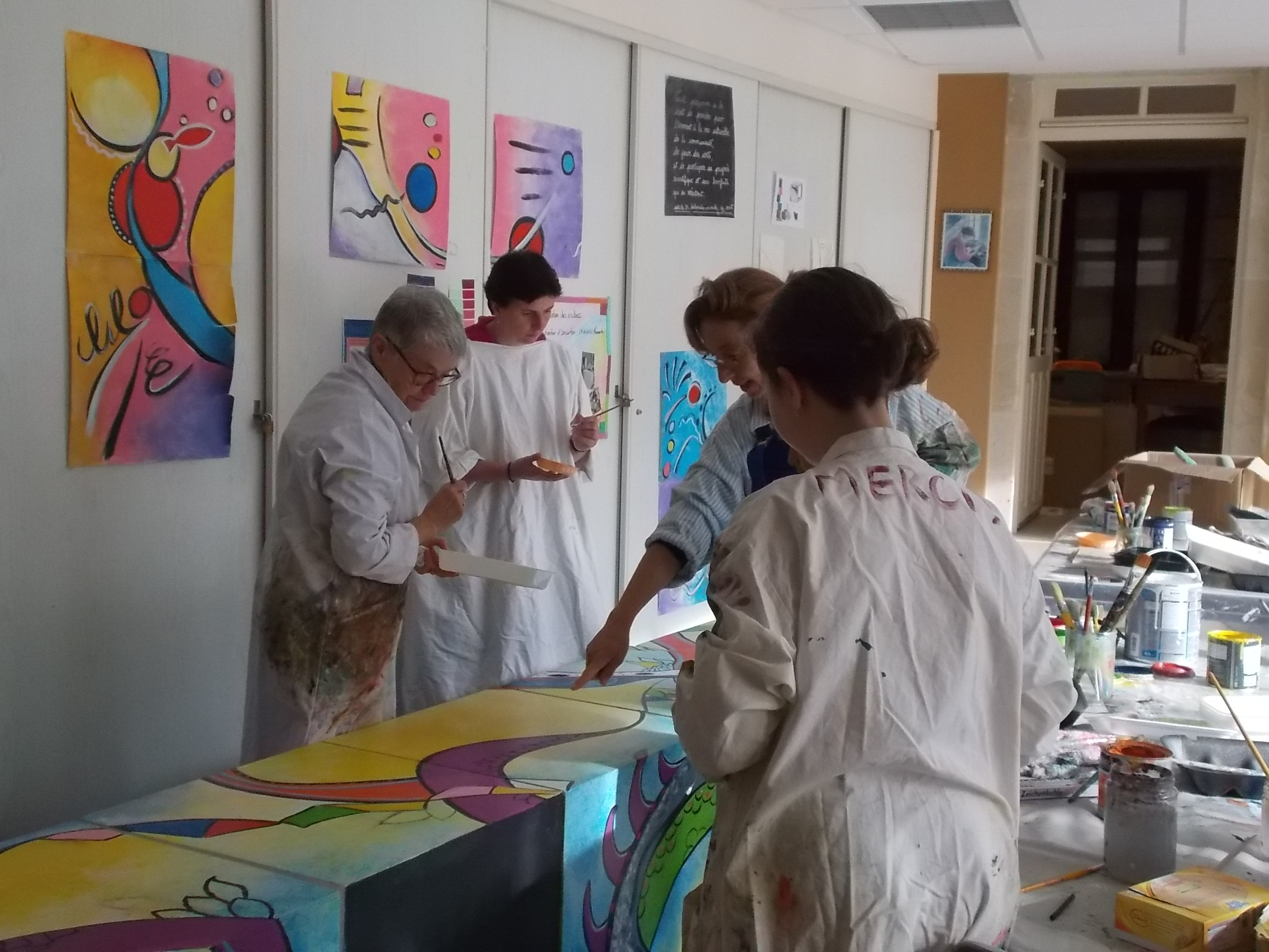 Activité de la MCL : Arts plastiques
