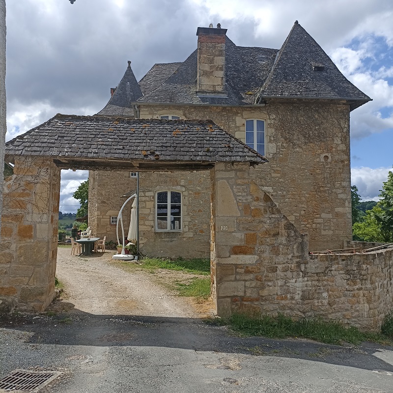 Point de vue sur la Corrèze-Grèzes